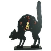 Black Cat Clock