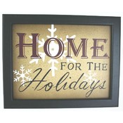Home for the Holidays Wall Art