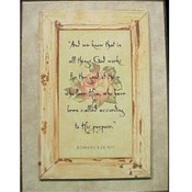 Dayspring Religious Plaque -- Rose