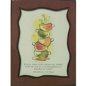 Dayspring Religious Plaque -- Coffee Cups
