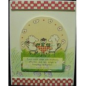 Dayspring Religious Plaque -- Sheep