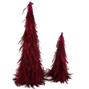 Red Feather Tree Set