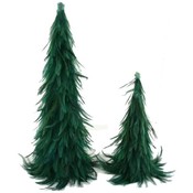 Green Feather Tree Set