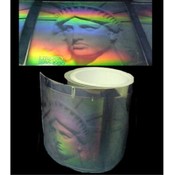 Large Statue of Liberty Holographic Sticker Roll