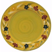 Floral Salad Plate