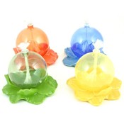 Glass / Ceramic Oil Lamps - 4 Assorted