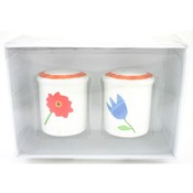 Floral Salt &amp; Pepper Shaker Set