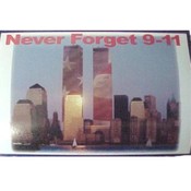 Never Forget 9-11 Window Sticker Cling