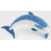 Large Beaded Dolphin Decor