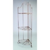 3-Tier Corner Decorative Display Rack (Ant. Bronze Wholesale Bulk