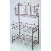 42'h 3-Tier Decorative Display Rack (Ant. Bronze) Wholesale Bulk