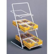 Slant Back Counter Rack (White)