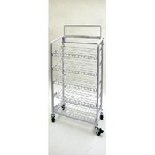 Rolling Bakery Merchandiser (White) Wholesale Bulk