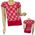 Ladies Fashion Round Neck Top