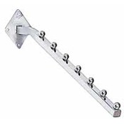 7-Ball Waterfall Wall Mount w/Square Tubes- Chrome