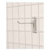 Peg Hook For Wire Grid- 4" (Chrome)