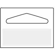 Hanging Tab Tape With Adhesive