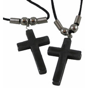 Hematite Cross Necklace