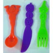 Halloween Plastic Flatware