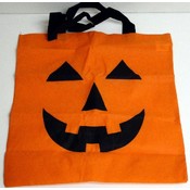 Fabric Jack-O'-Lantern Tote Bags (Pack of 12)