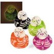 Glow-In-The-Dark Skeleton Rubber Duckies