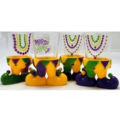 Mardi Gras Character Shot Glass