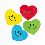 Valentine Glitter Magnets