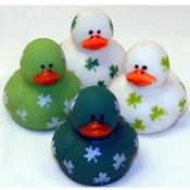 Mini Shamrock Rubber Ducks