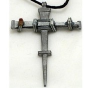 Nail Cross Necklace