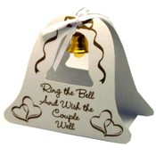 Wedding Bell Table Topper - Gold
