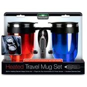 Heated Auto Travel Mug 2 Pack(Pack of 12)