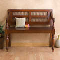 Classic Mahogany Bench