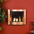 Wall Mount Fireplace - Copper