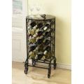 Glass Top Wine Table
