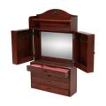 Wall-Mount Jewelry Armoire