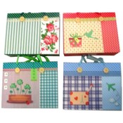 Gift Bag 3D in 4 Assorted Colors