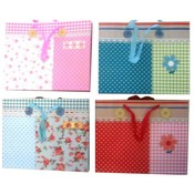 Gift Bag 3D in 4 Assorted Colors