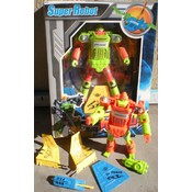 Super Toy Robot in Full Swing Transformable