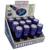 Scorpion Master 14 LED UV Flashlight - Tray
