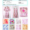 Ladies 2 Piece Satin Gown Set