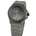 White State Of Tx  Rhinestone Silicone Watch #5573