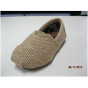Women Casual Shoe Beige flax