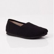 Black Canvas A Slip-on