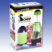 Super Chop Food Chopper w/ Interchangeable Grater
