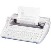 Brother International Corp. Standard Electronic Typewriter, 16-2/5"x15-1/8"x5-1/3", Gray