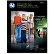 Hewlett-Packard Photo Paper, Matte, 6.5 mil., 8-1/2"x11", 100 Sheets, White