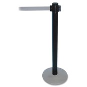 Tatco Stanchion Posts, Box 1 of 2, 40"H, 2/Box, Black