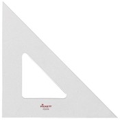 Chartpak  Triangle, 45-90 Degrees, 10", Clear