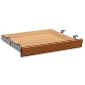 HON Company Center Drawer,f/Single Ped.,22"x15-3/8"x2-1/2",Bourbon CY
