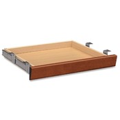 HON Company Center Drawer,f/Single Ped.,22"x15-3/8"x2-1/2",Henna CY
